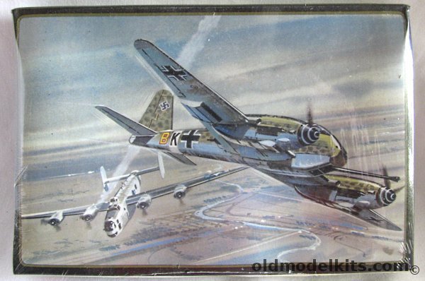 AMT-Frog 1/72 Messerschmitt Hornet Me-410 Fighter - ME-410 A-1 or ME-410 A-1/U-4 - (Frog molds), A601-80 plastic model kit